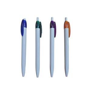 Bolígrafo Plástico Violeta Naranja Verde Azul